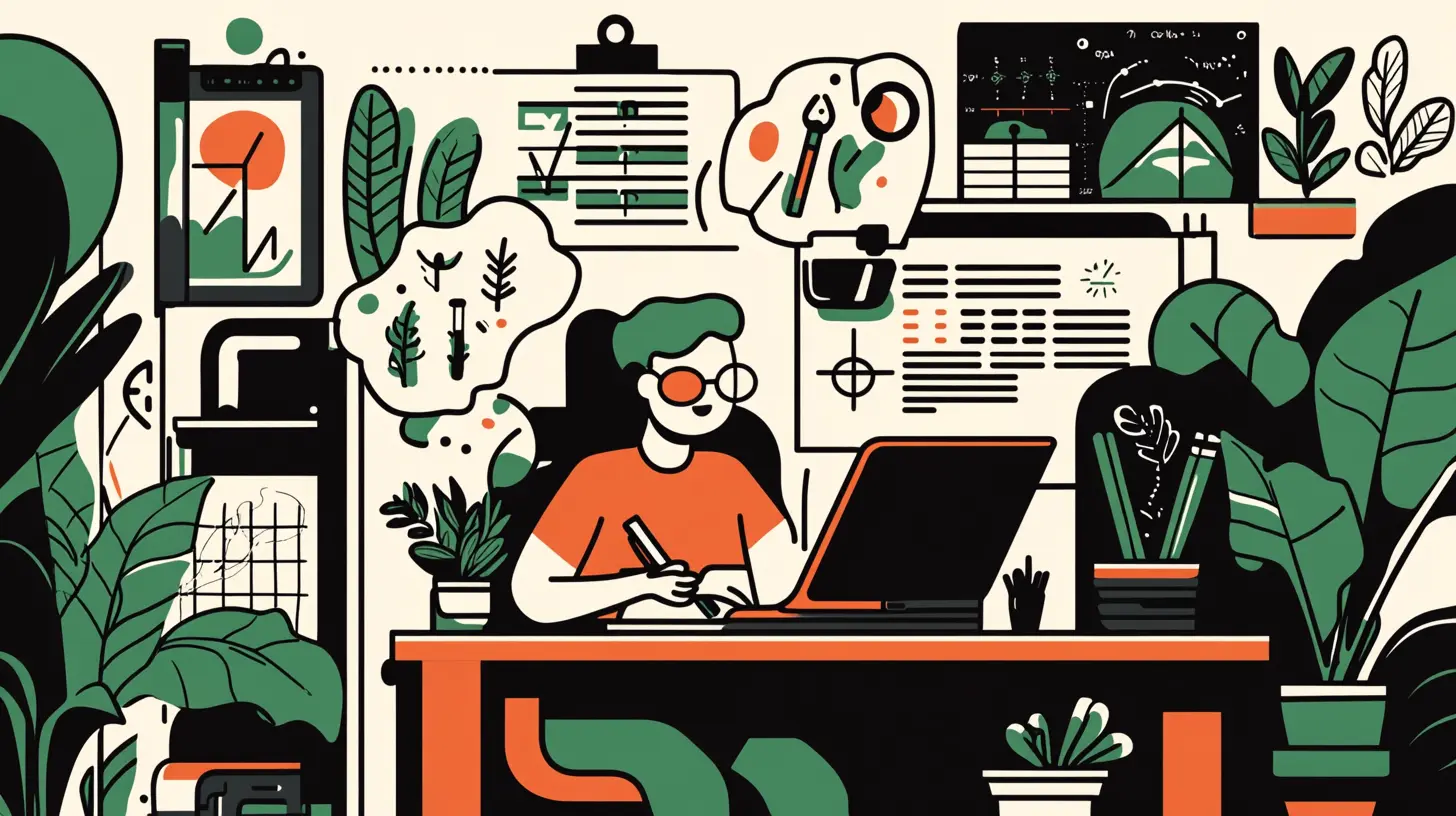 Garden Myth Illustration