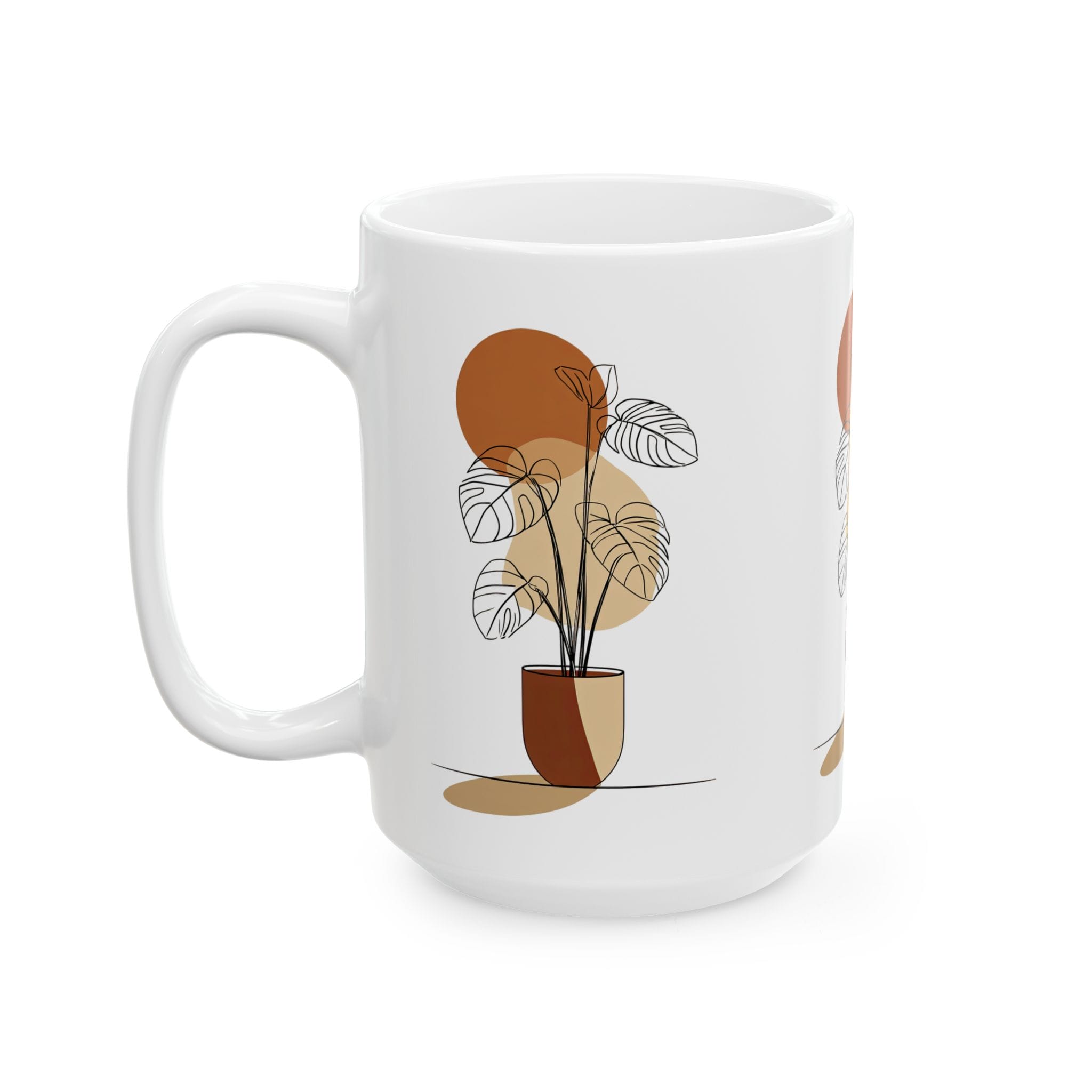 Monstera Sunrise Mug - Version 04 - Image 7