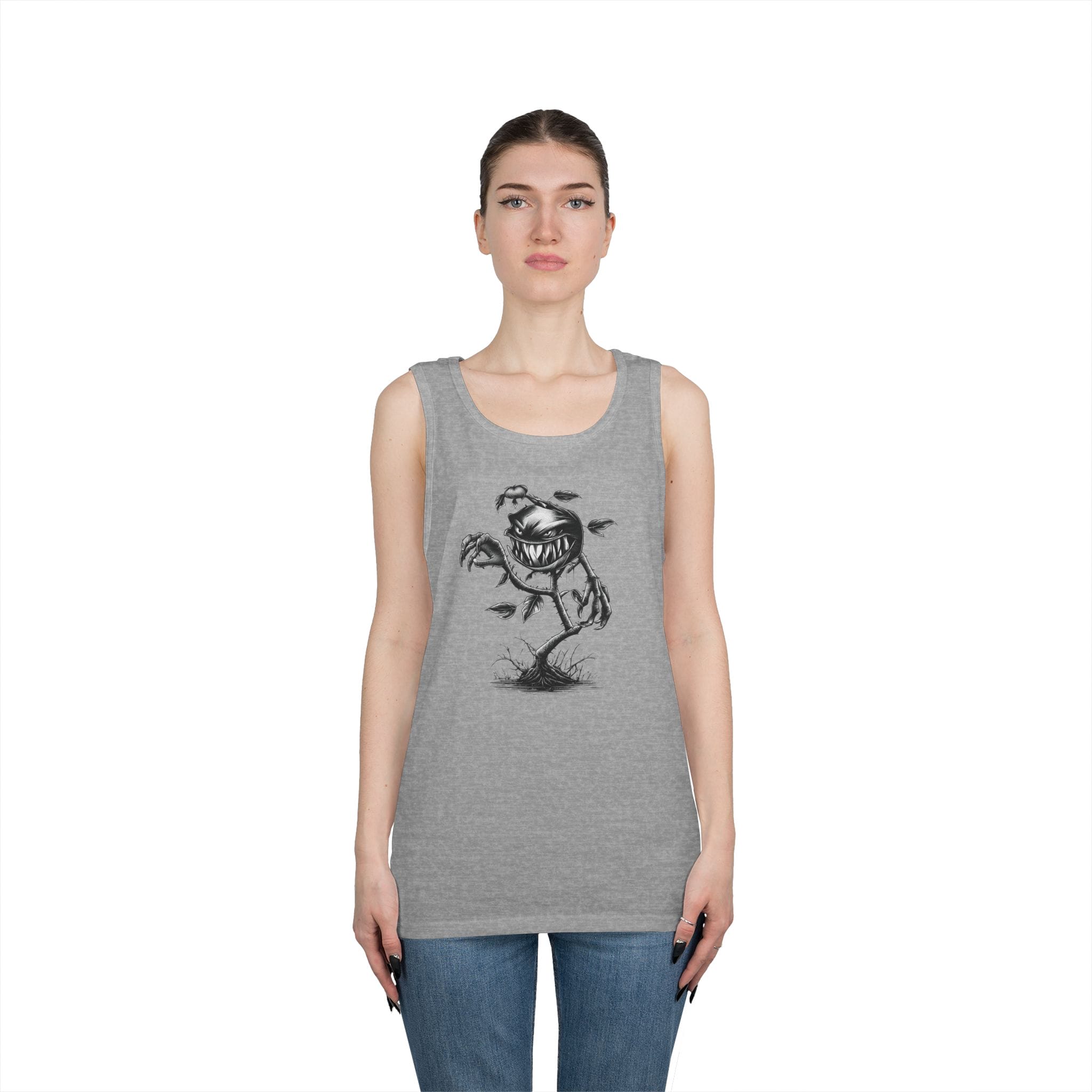 Poisoned Pothos Tank Top — Dark Botanical Vibes - Image 7