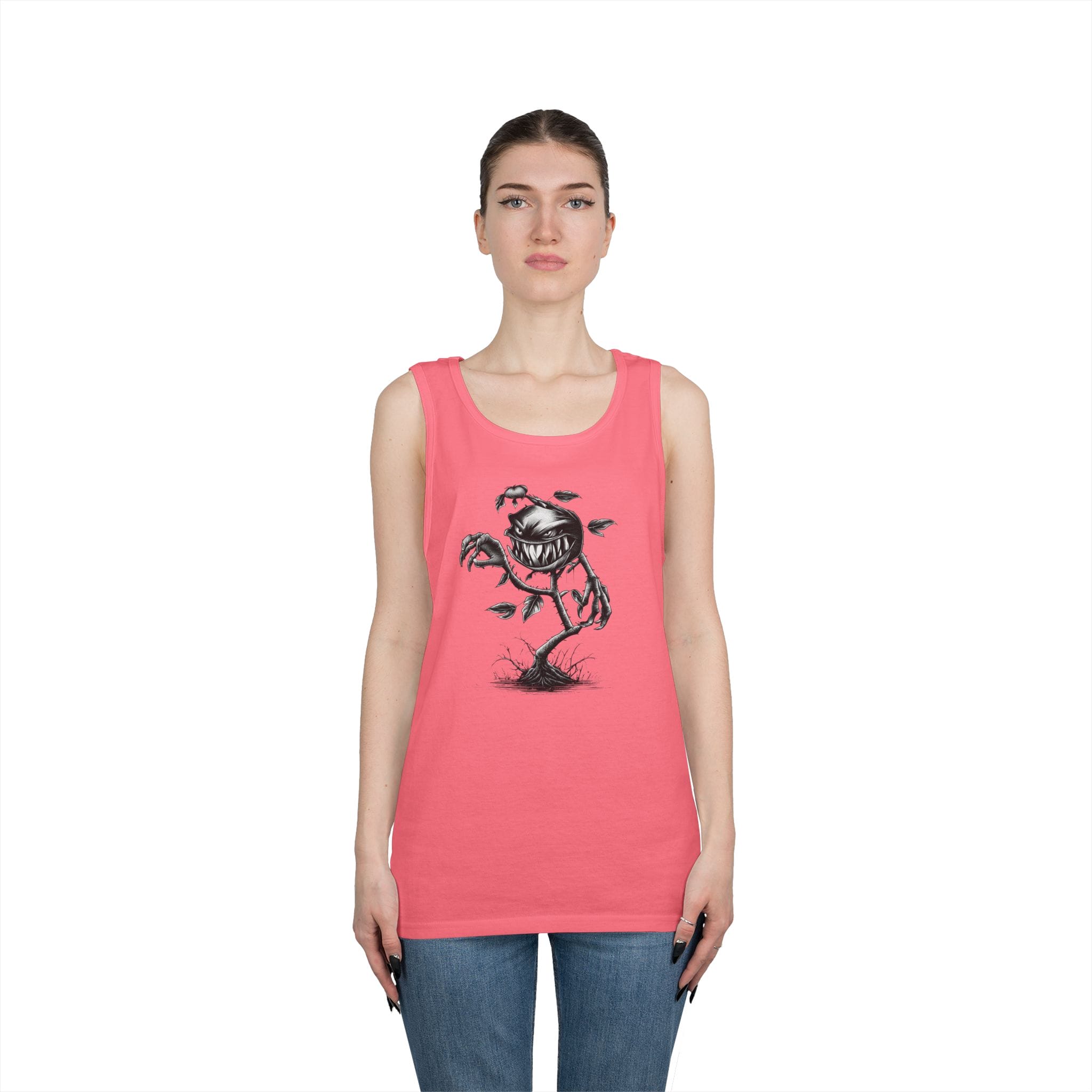 Poisoned Pothos Tank Top — Dark Botanical Vibes - Image 15