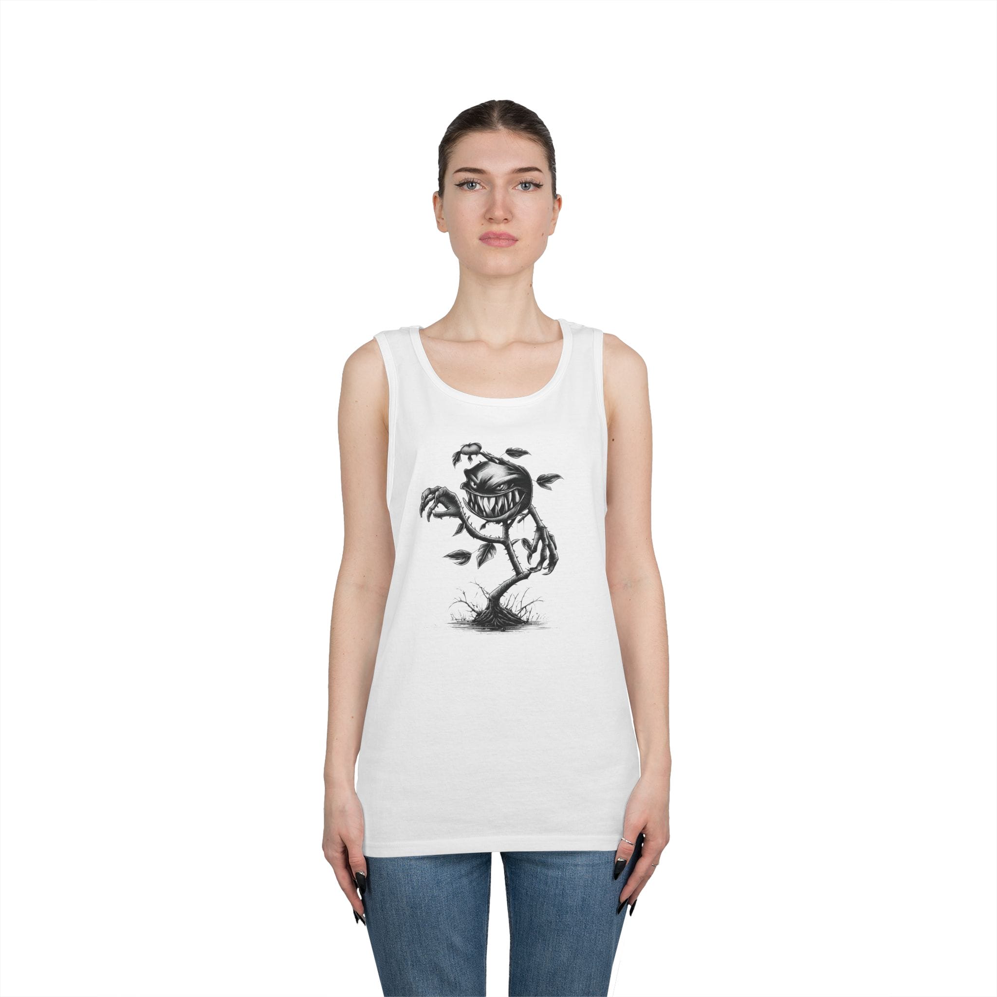 Poisoned Pothos Tank Top — Dark Botanical Vibes - Image 3