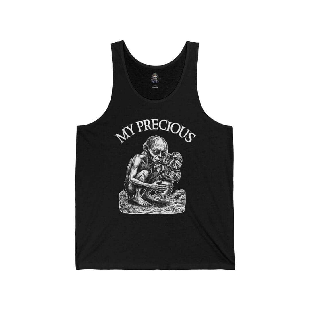 Tank Top — "My Precious" Gollum Plant Lover Graphic Tank